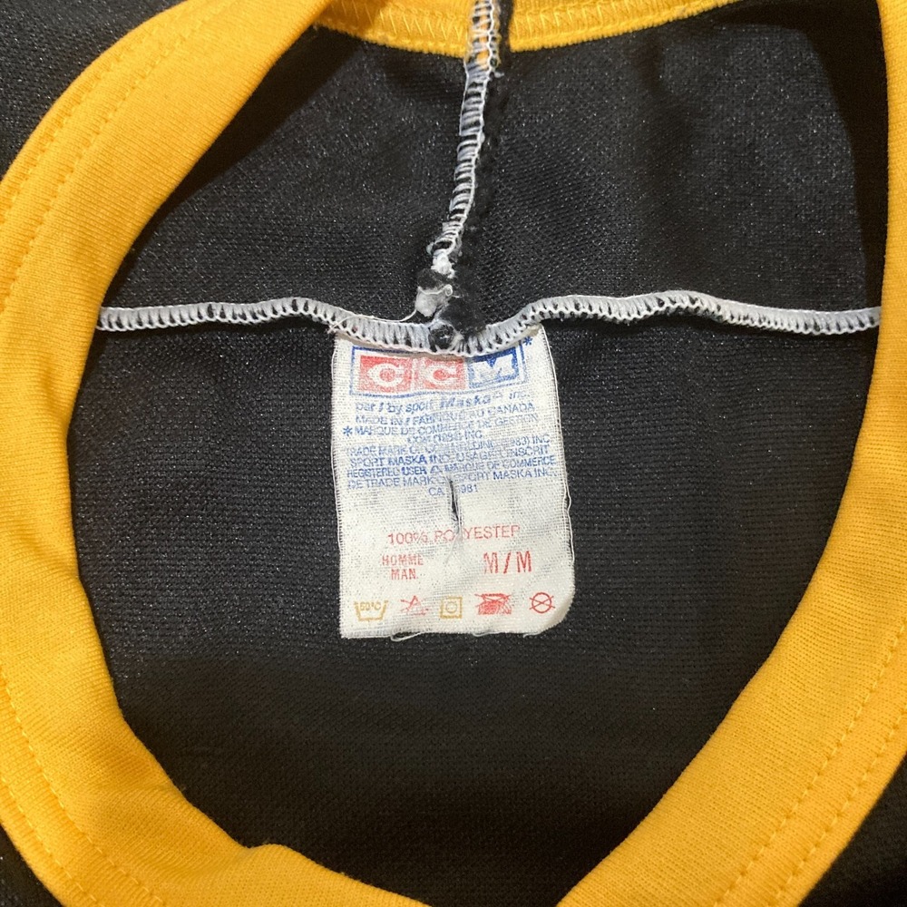 Vintage CCM Cam Neely #8 Boston Bruins Hockey Jersey Made In Canada Size M - Picture 13 of 16